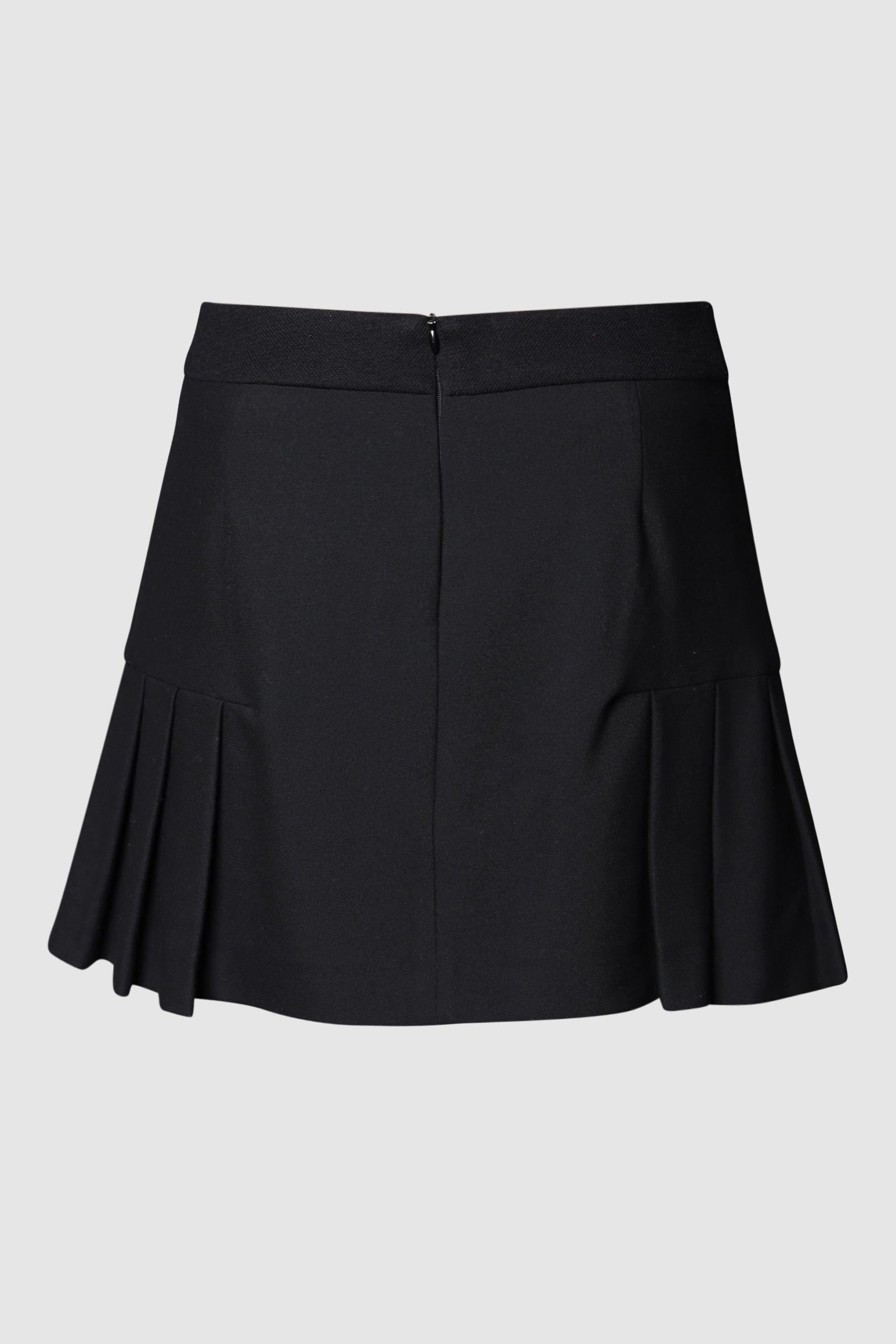 Pleated Detail Mini Skirt - The Pre loved Closet