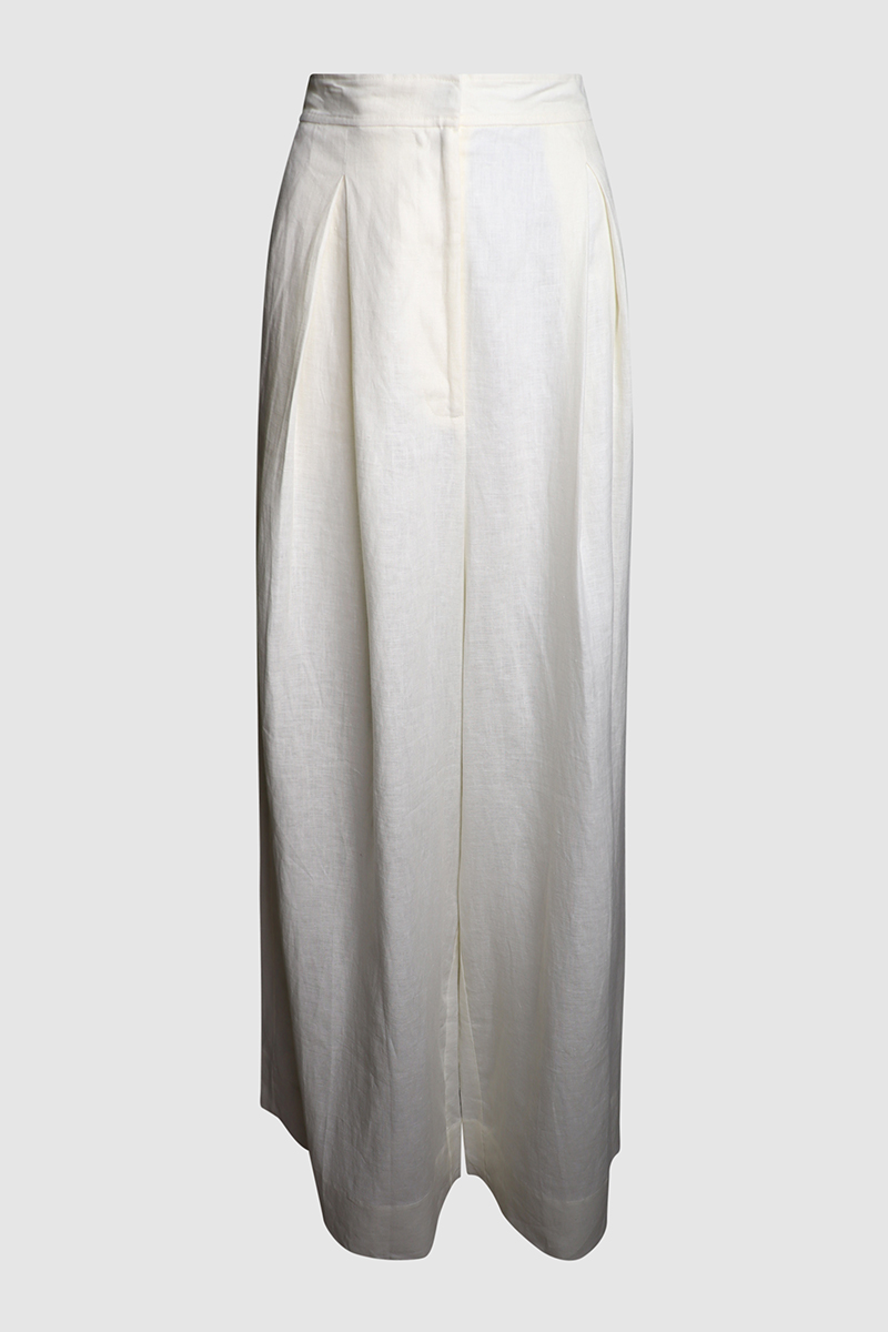 Box Pleat Pants