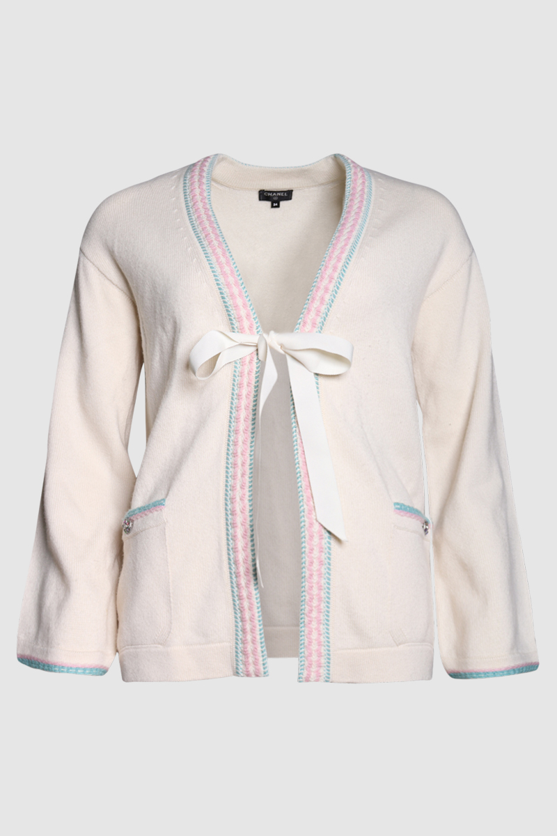 Cashmere Belted Cardigan