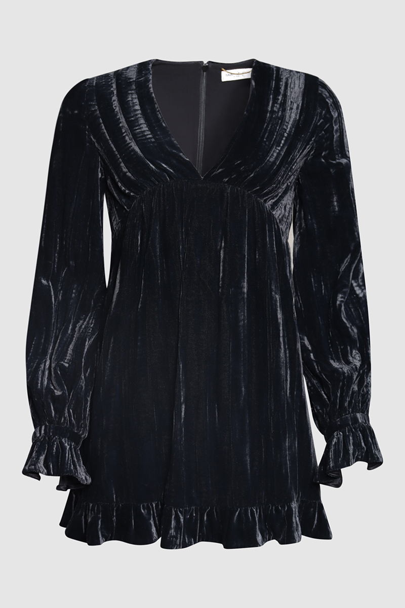 Velvet Mini Dress
