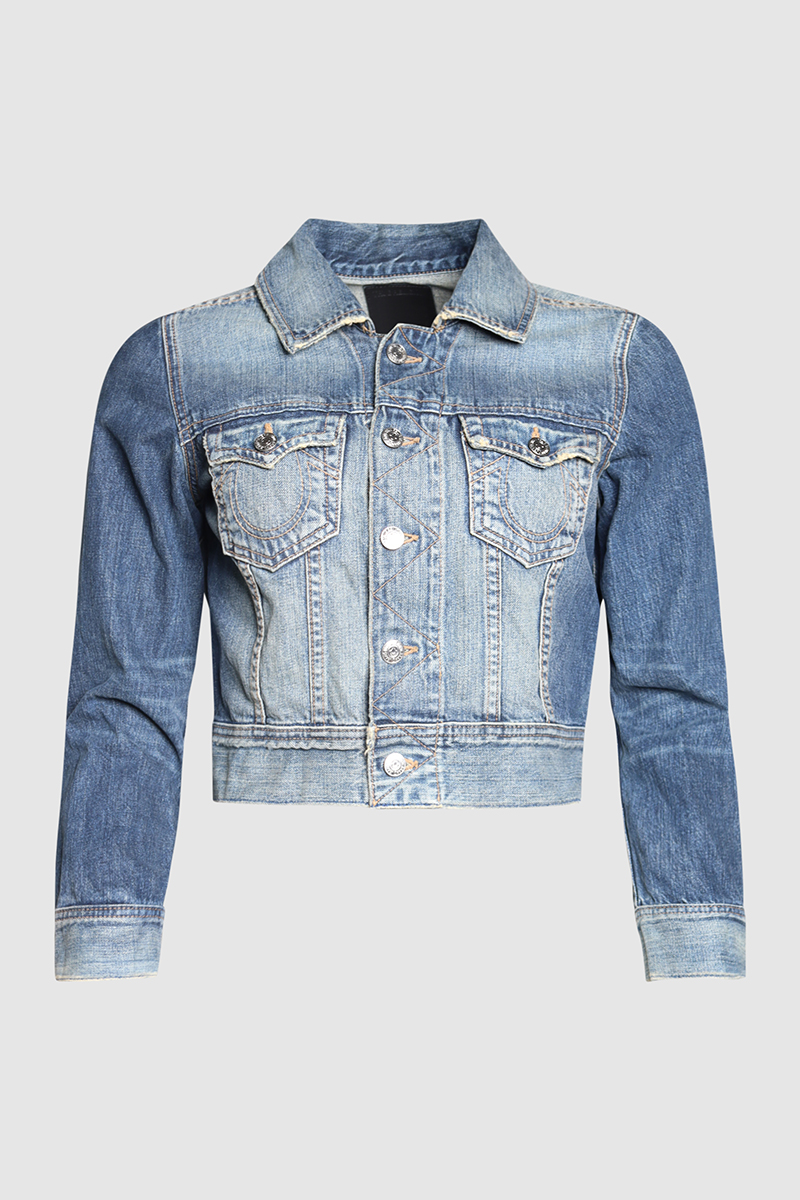 Cropped Denim Jacket
