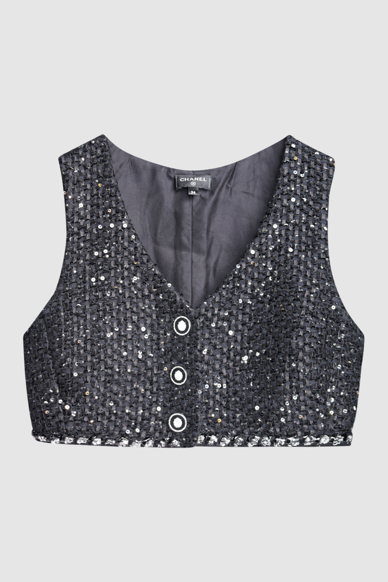 Tweed Vest