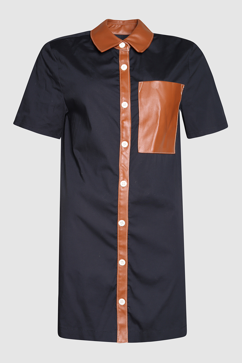 Switch Vegan Leather Dress