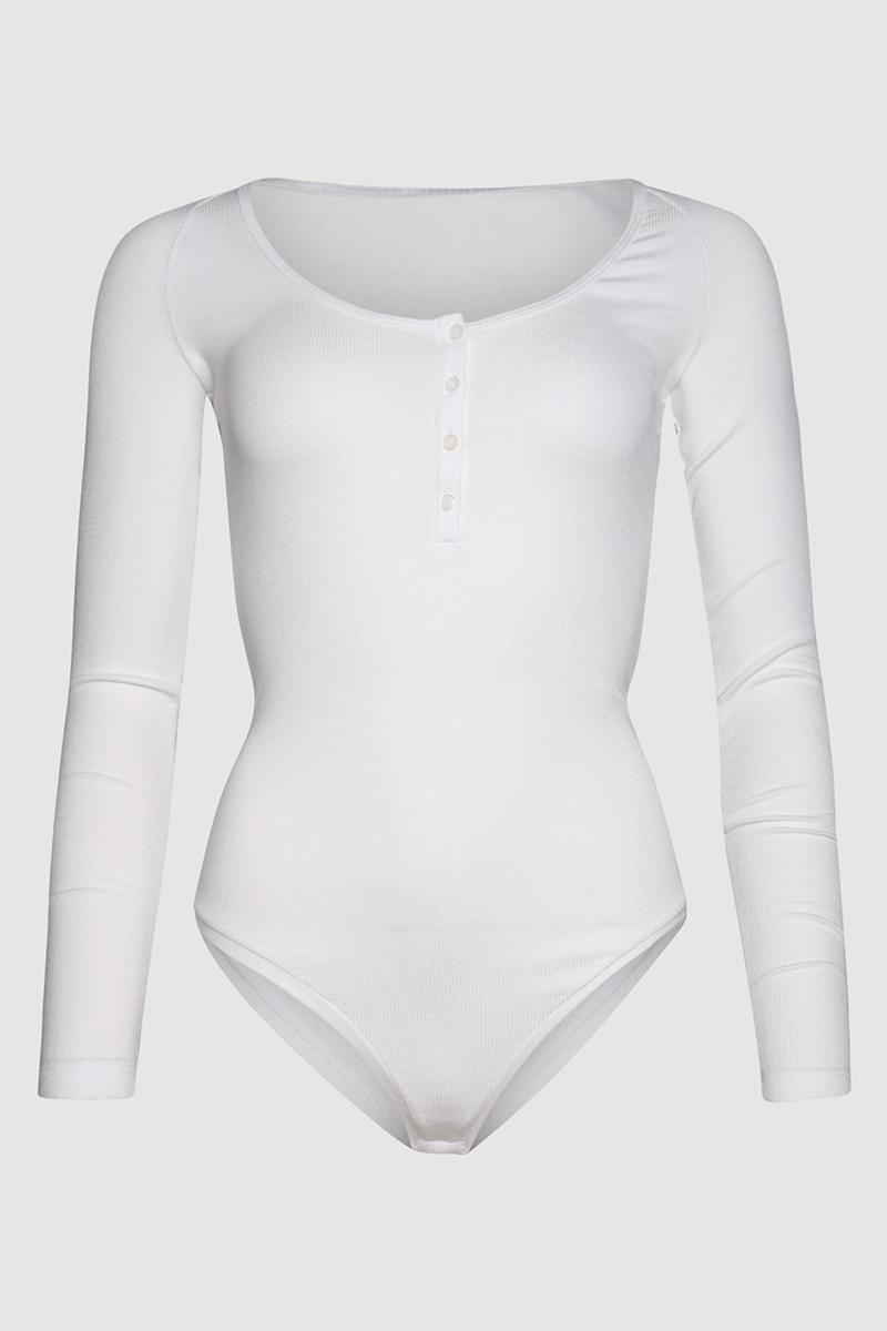 Horatio Button Front Henely Bodysuit