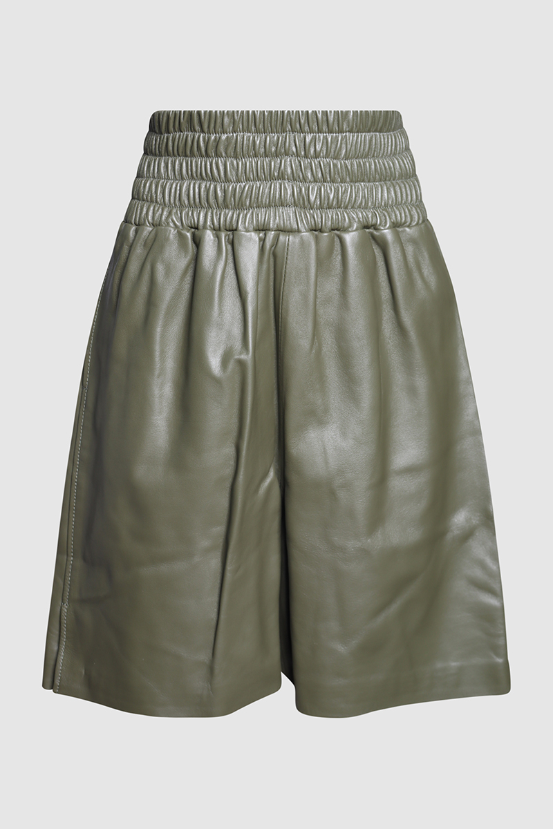 Bermuda Leather Shorts