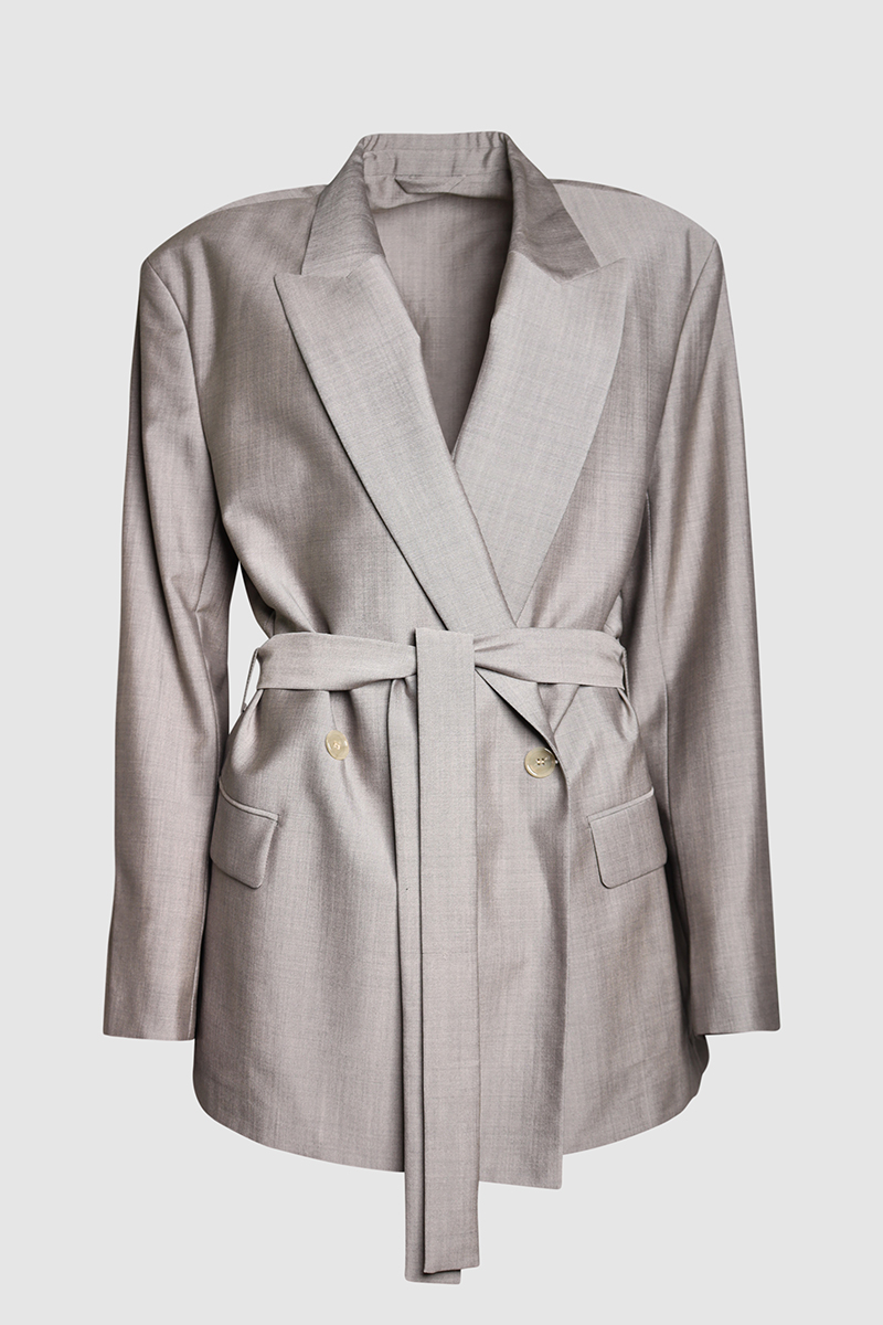 Belted Blazer
