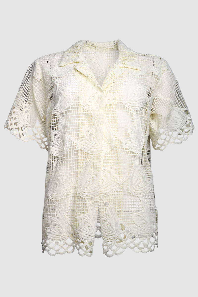 Lace Camp Shirt