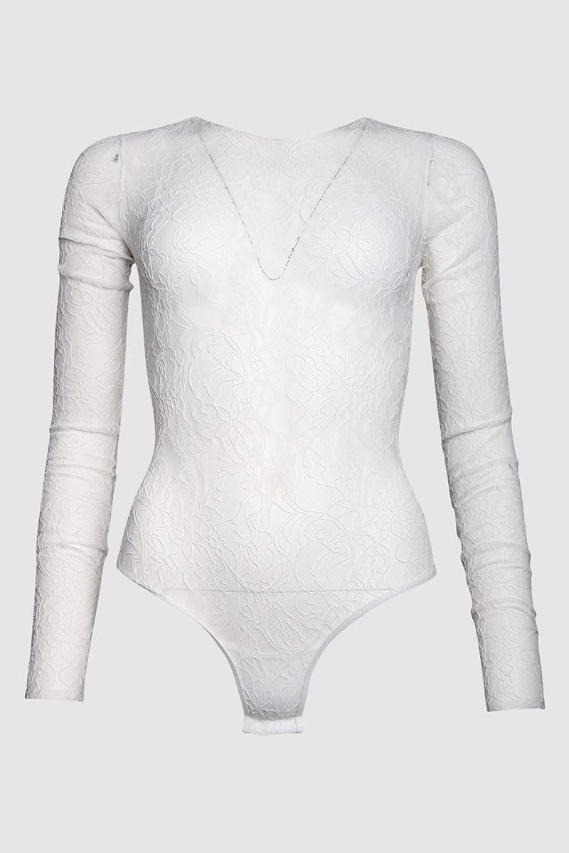 Floral Lace Bodysuit
