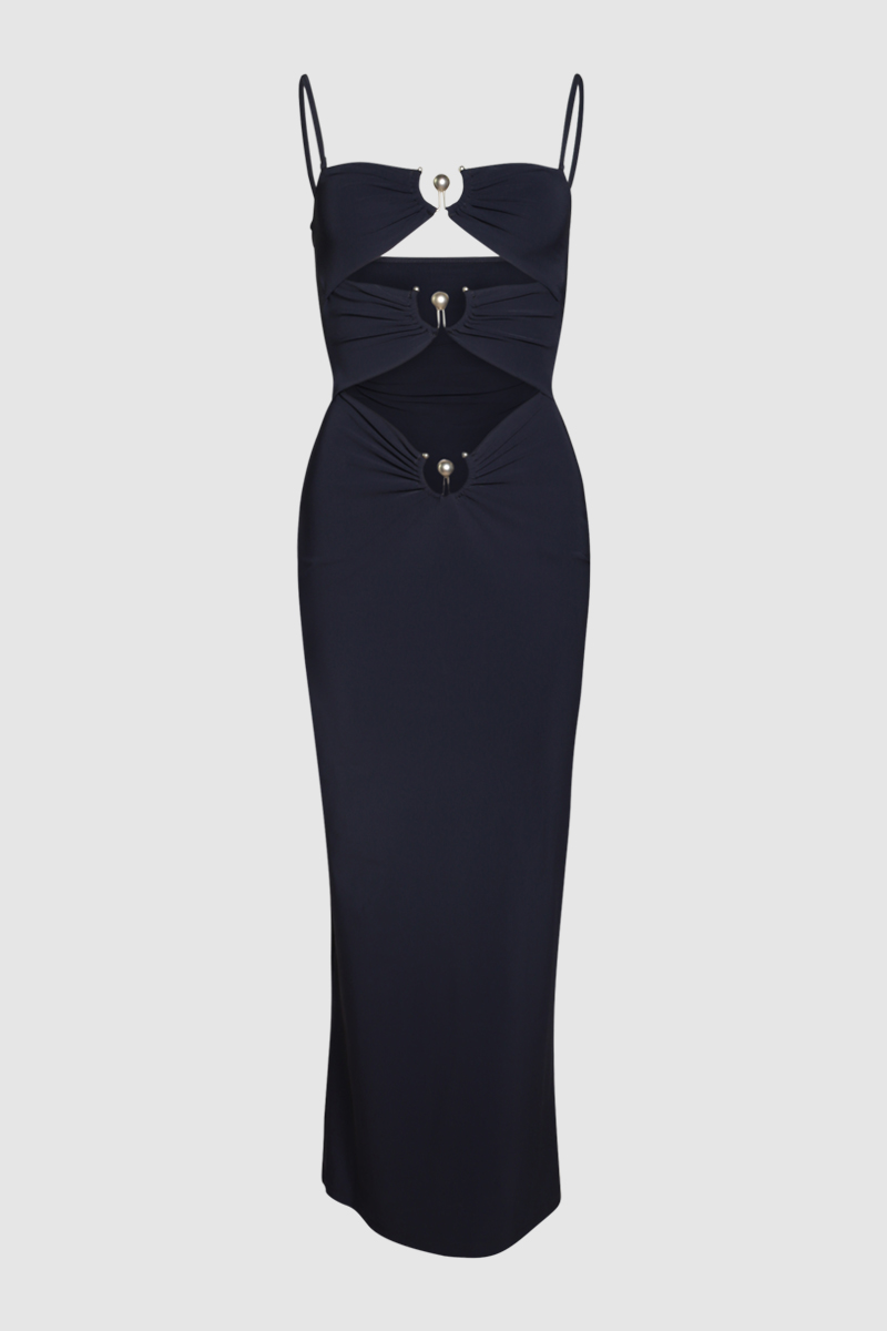 Pierced Orbit Column Dress