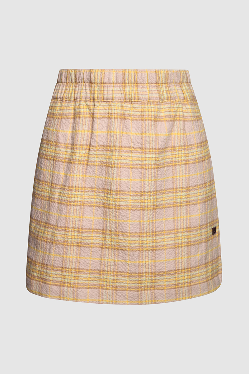 Mini CheckPrint Skirt