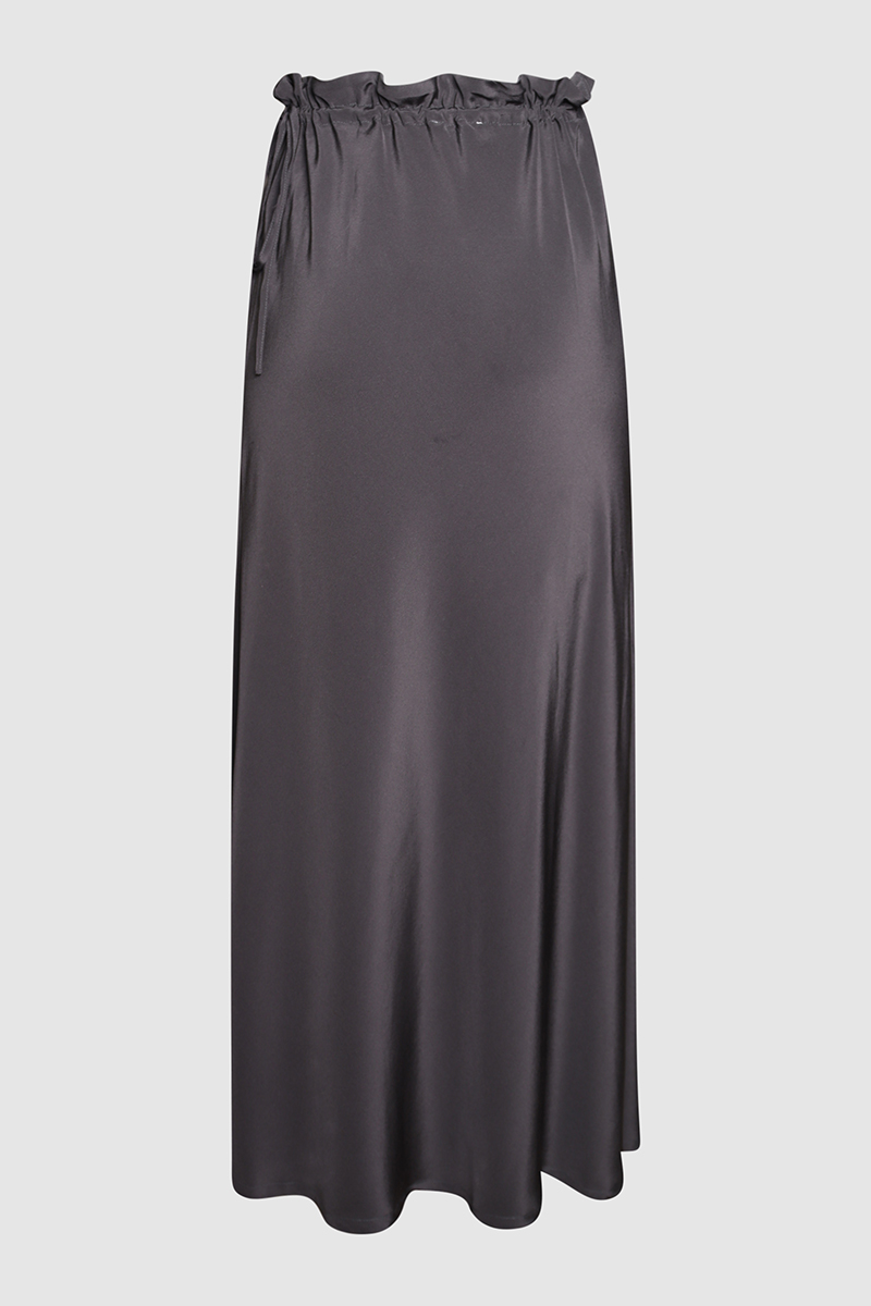 Drawstring Skirt 100% Silk