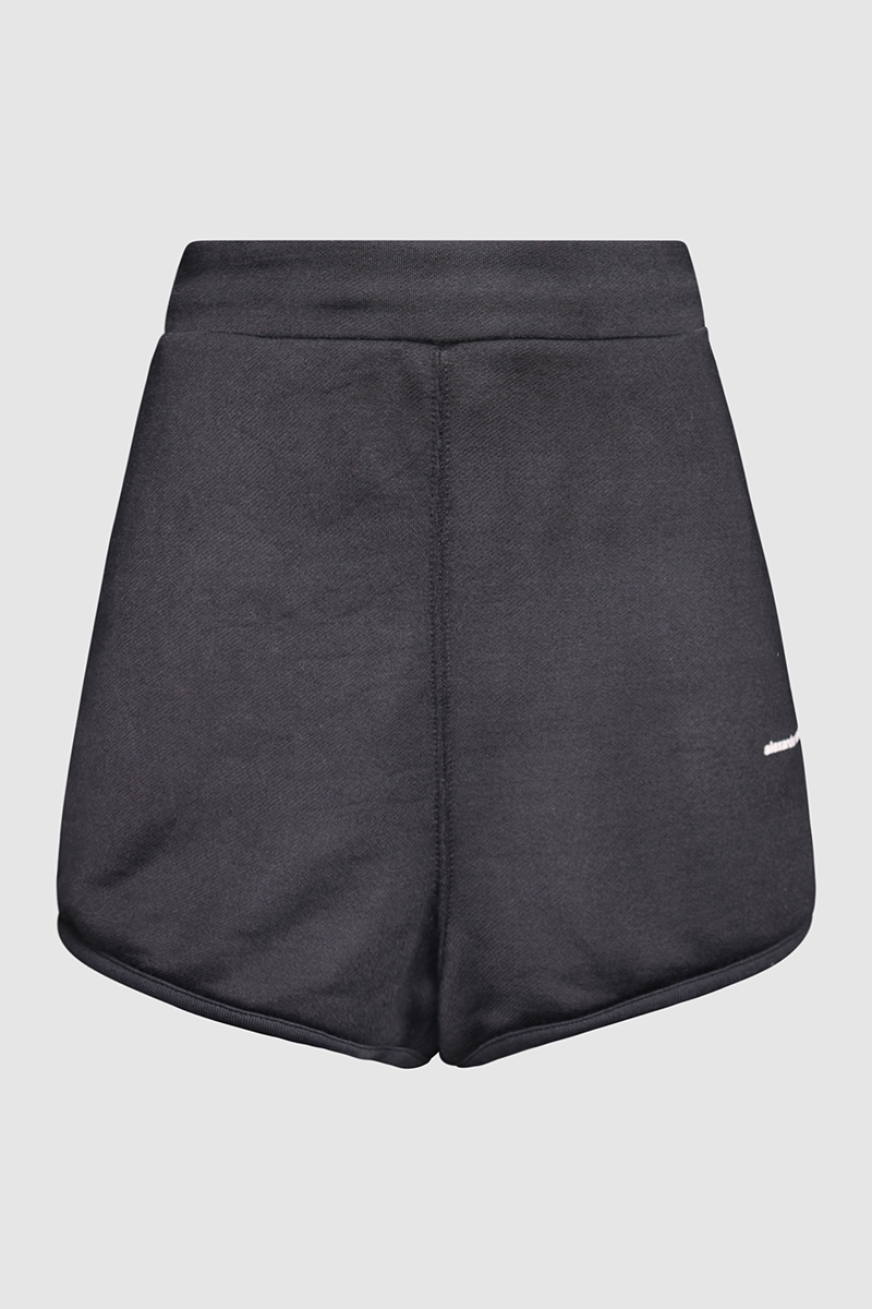 Printed French Cotton Blend Terry Shorts