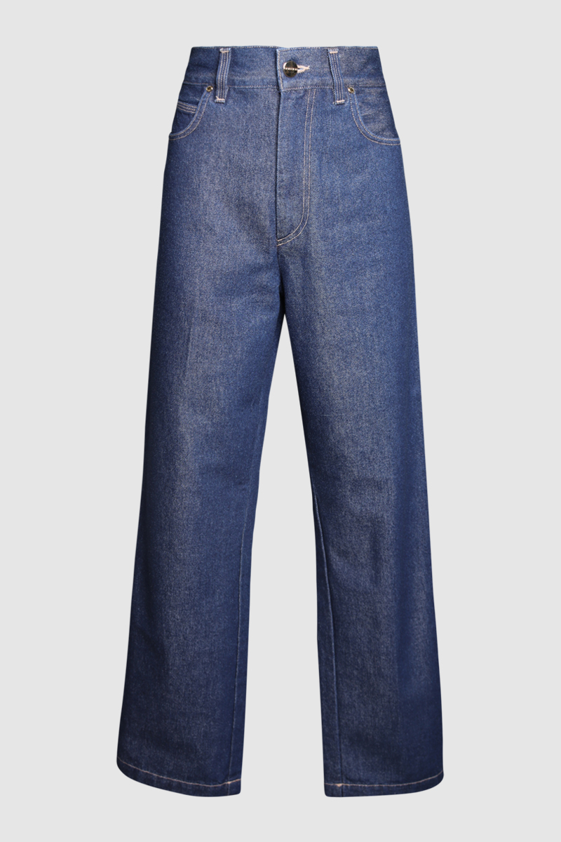 The Haven High-Rise Straight-Leg Jeans