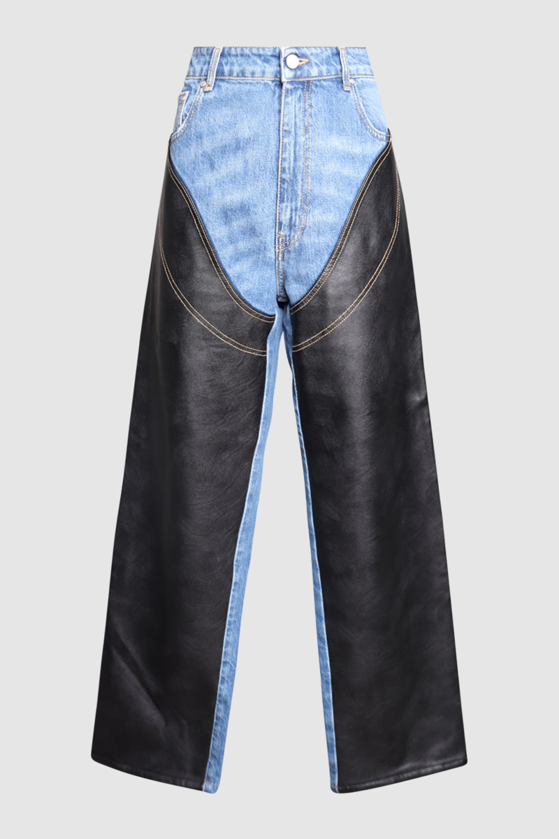 Pannelled Jeans