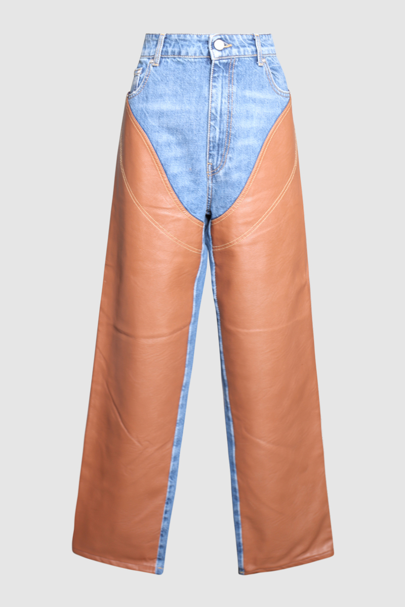 Pannelled Jeans