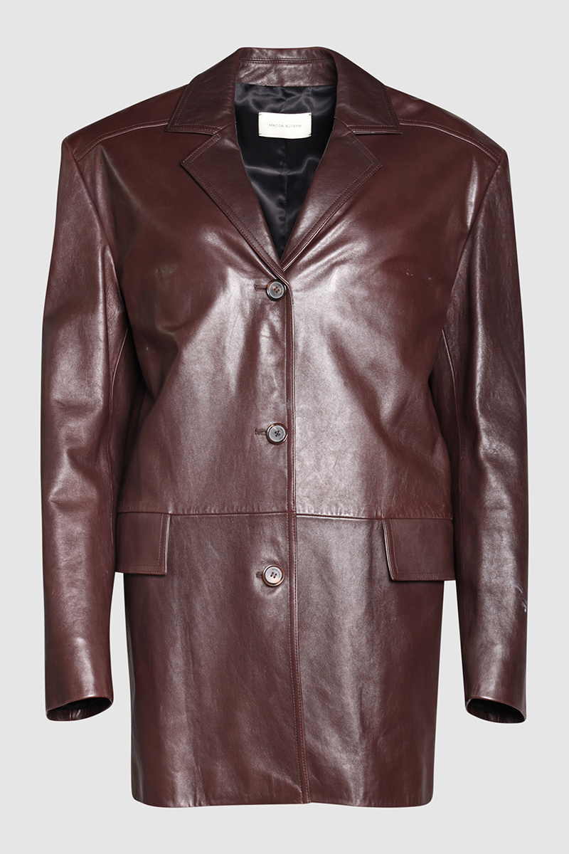 Leather Blazer