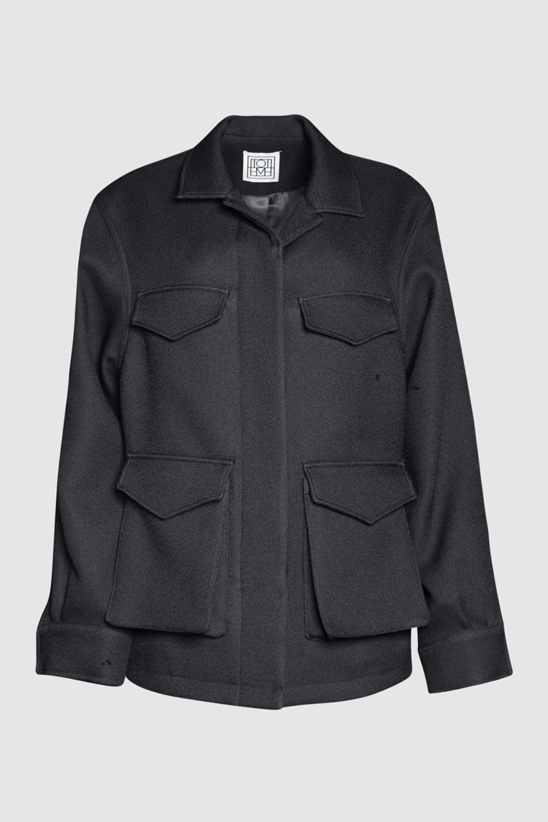 Felted Cargo Jacket