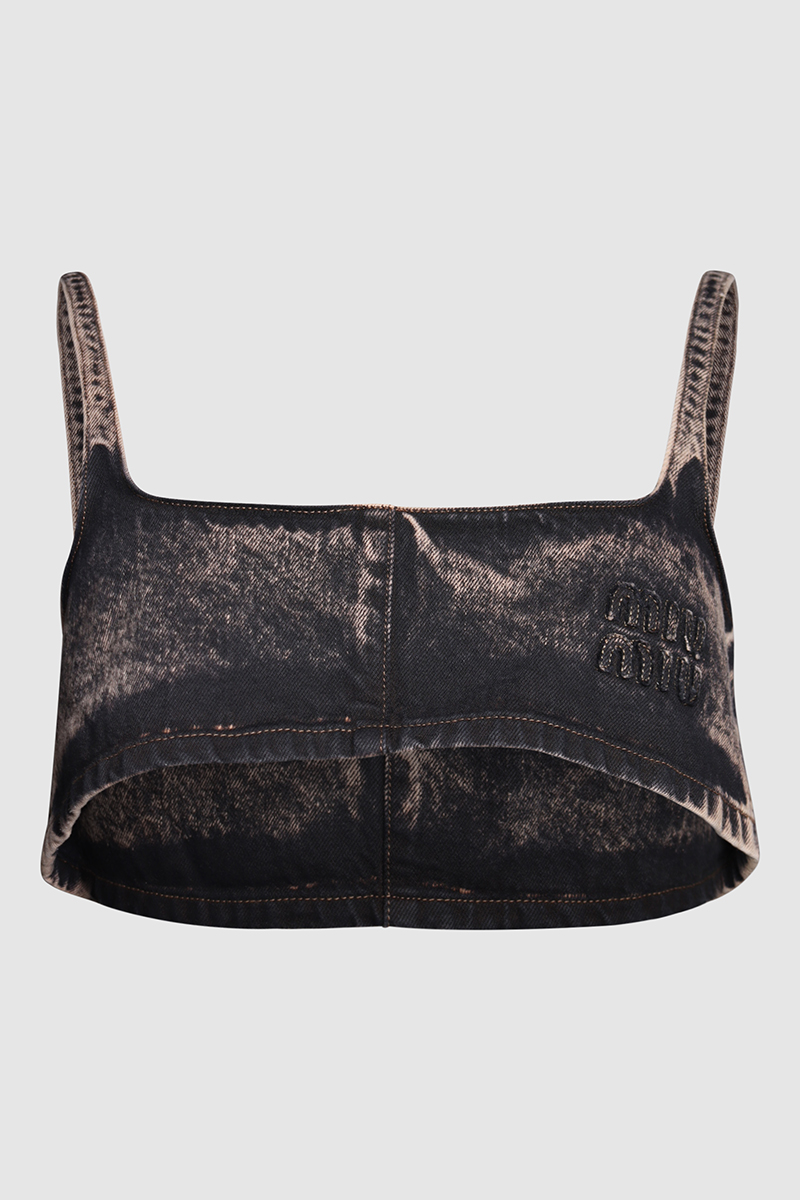 Denim Bralette