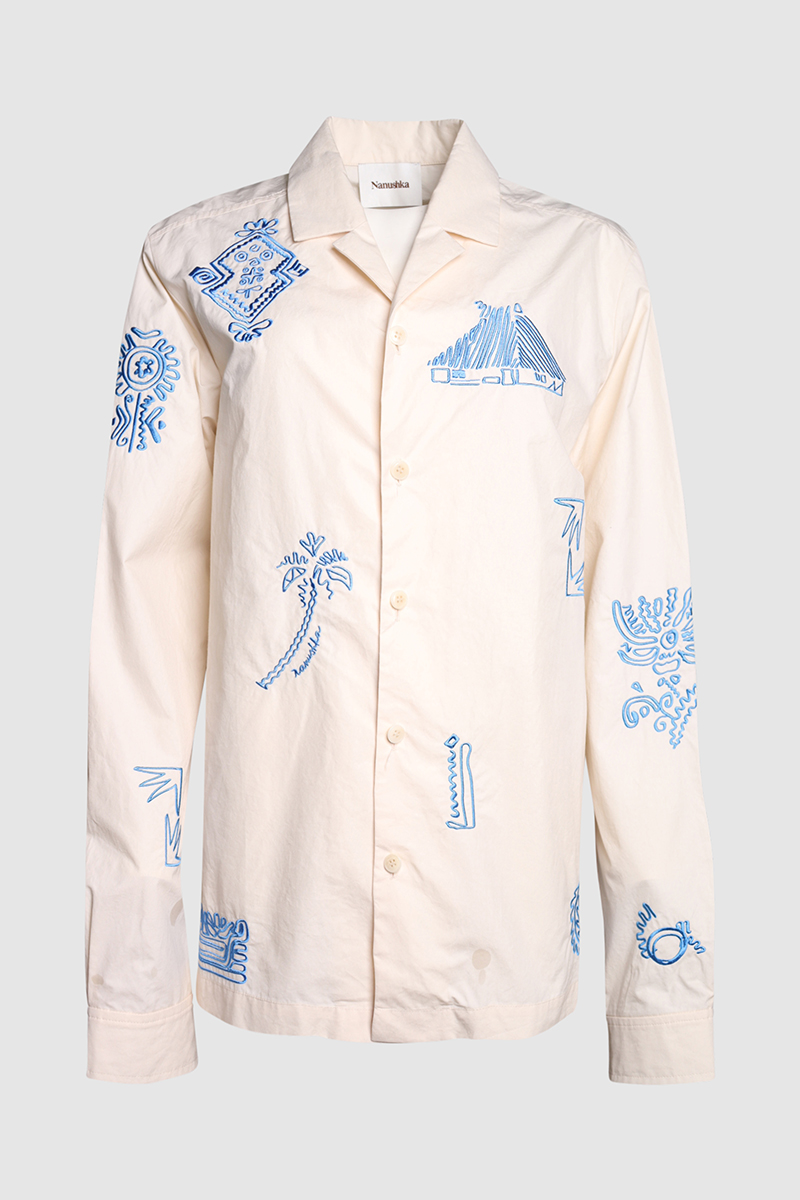 Duco Embroided Cotton Shirt