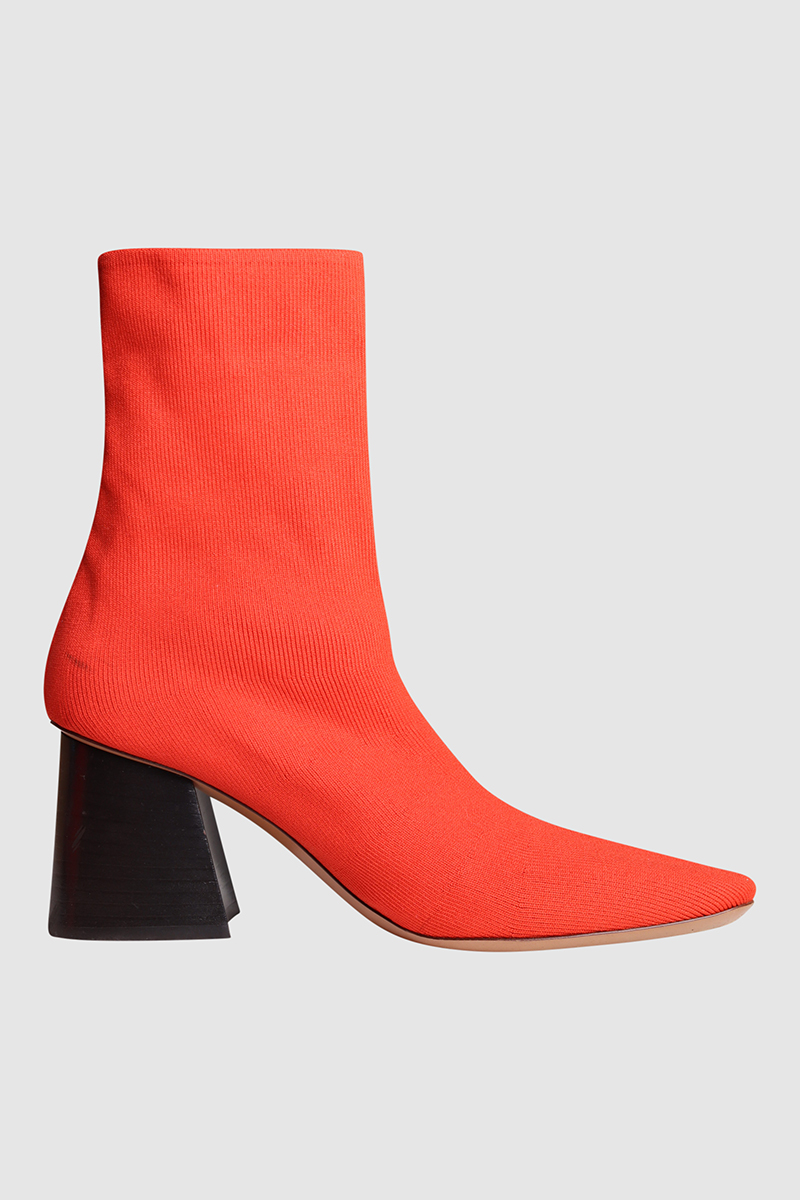 Knit Sock Ankle Boots