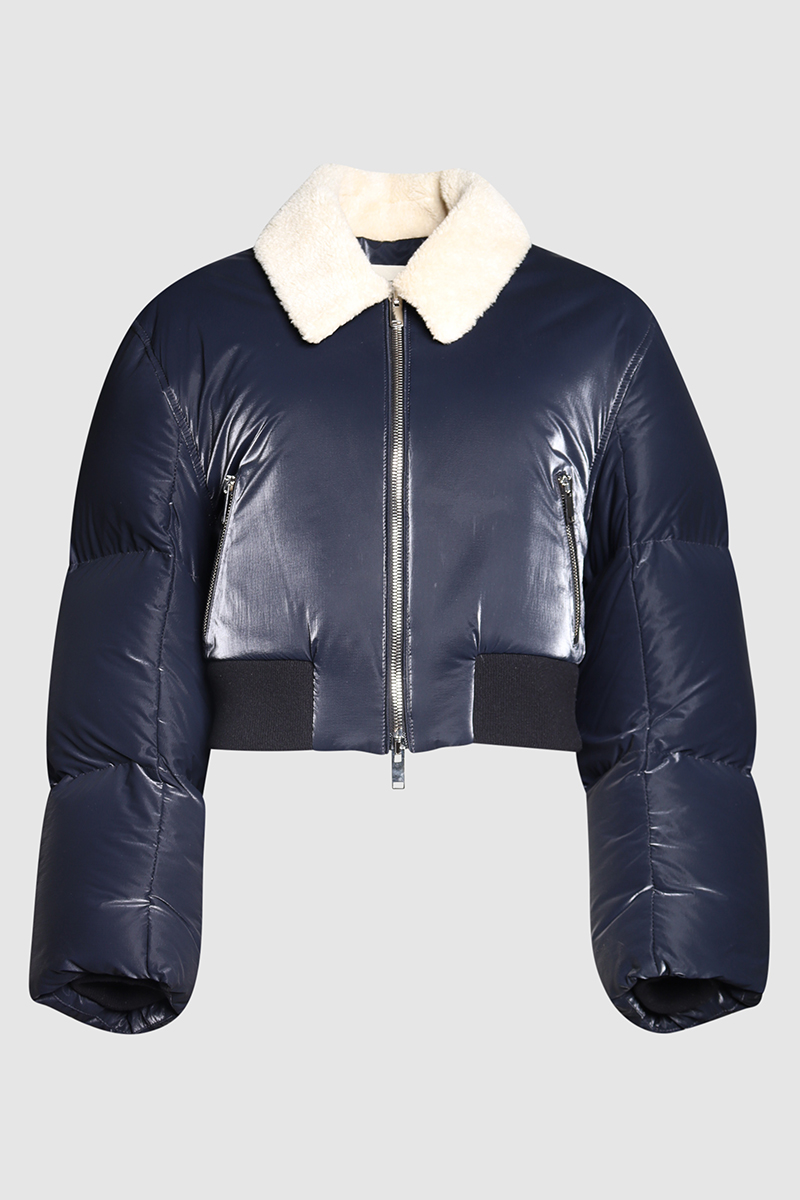 Navy Milton Down Jacket
