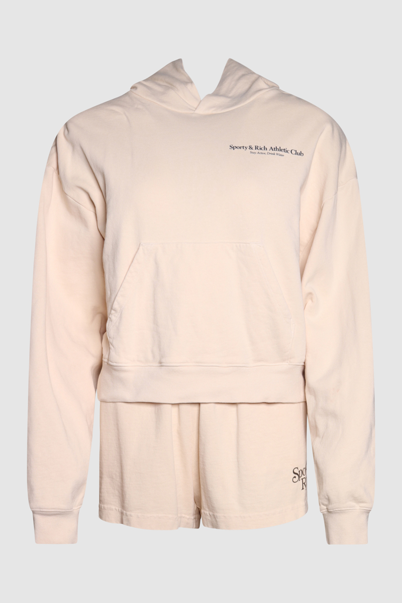 Bardot Disco Cotton Track Shorts _ Hoodie