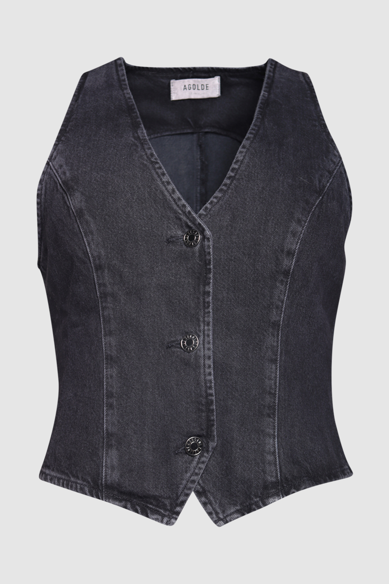 Heller Cotton Denim Vest