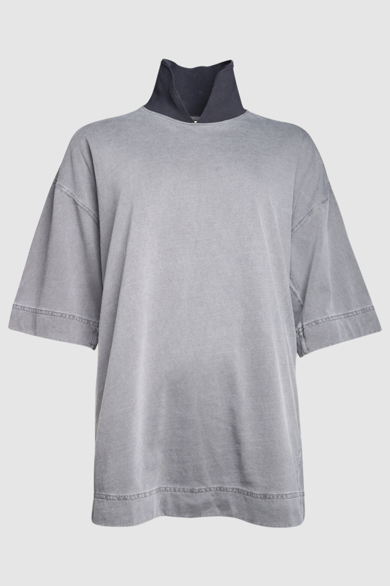 Cut Collared T-Shirt