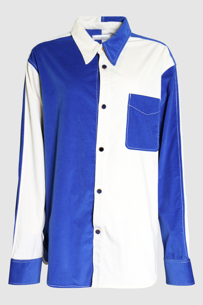 Montego Color Block Pattern Shirt
