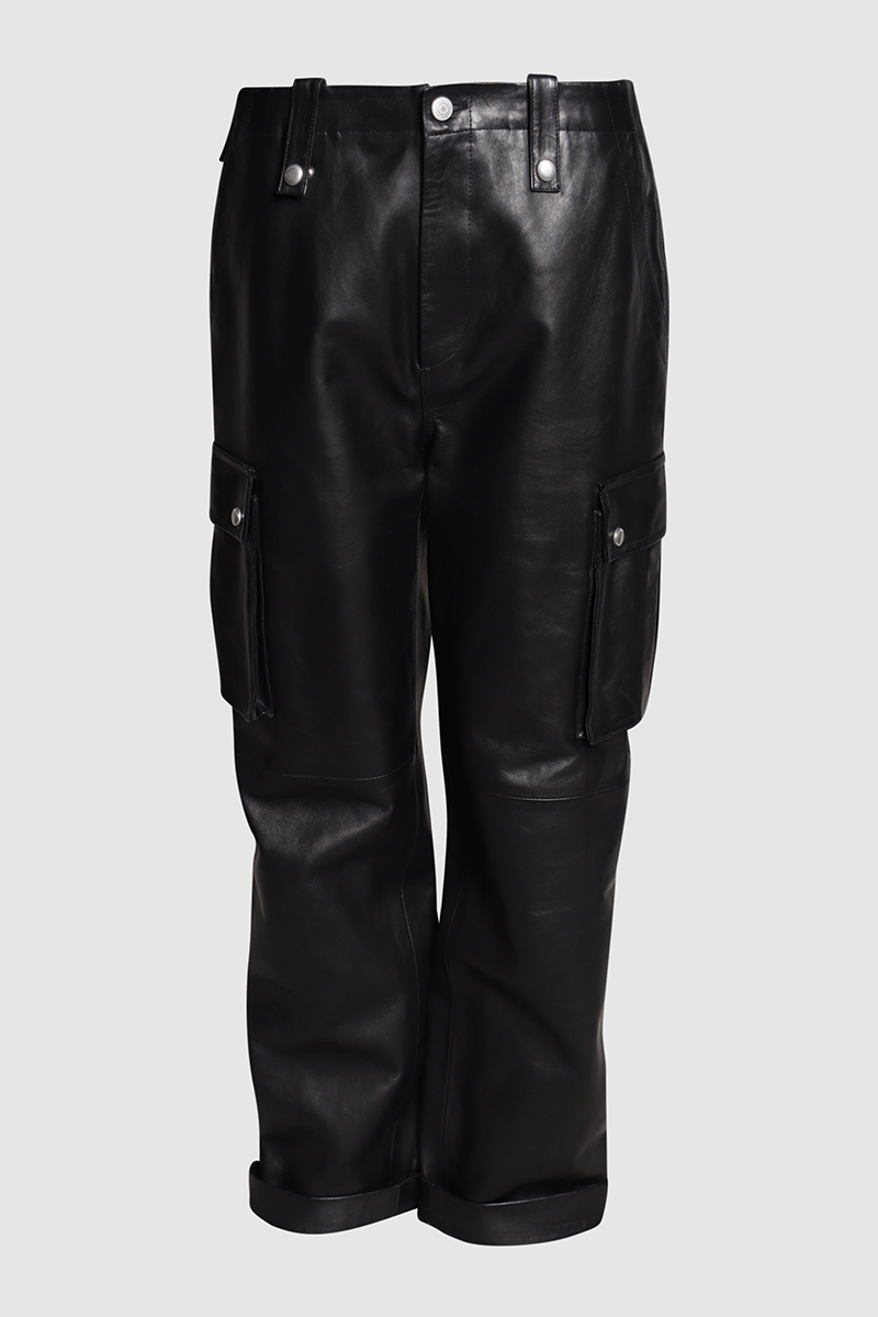 Pocket Leather Pants