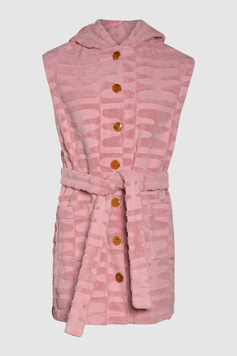 Hooded Terry Dress