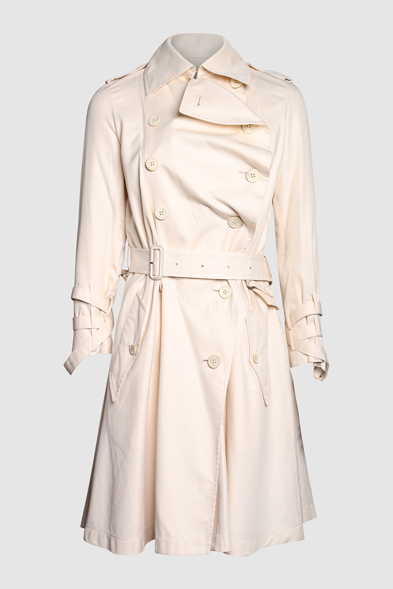 Buckle Trench Coat