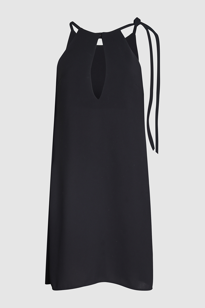 Tie Mini Dress