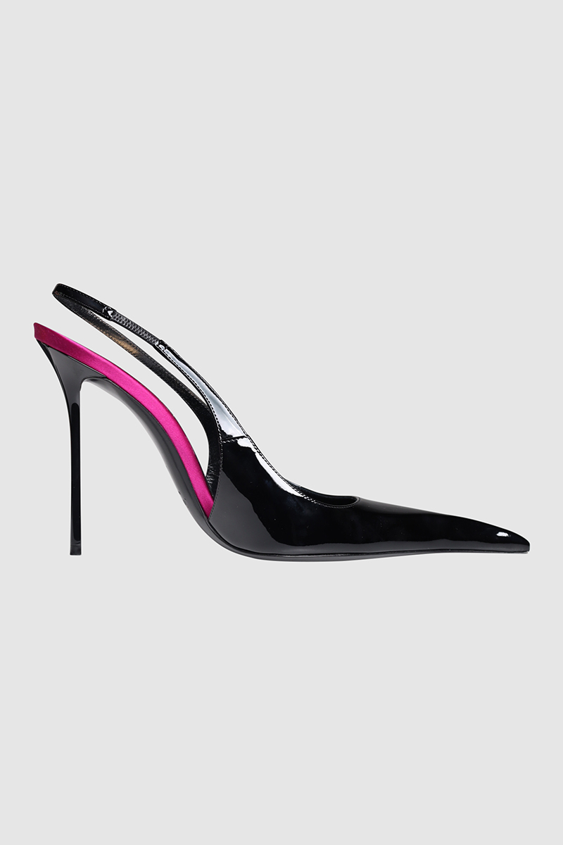 Amalia 110 Patent Leather Slingback Pumps