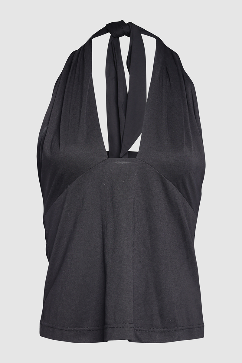 Cotton Halter Top