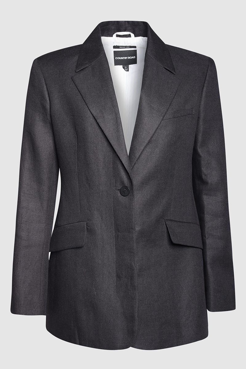 Organically Grown Linen Blazer
