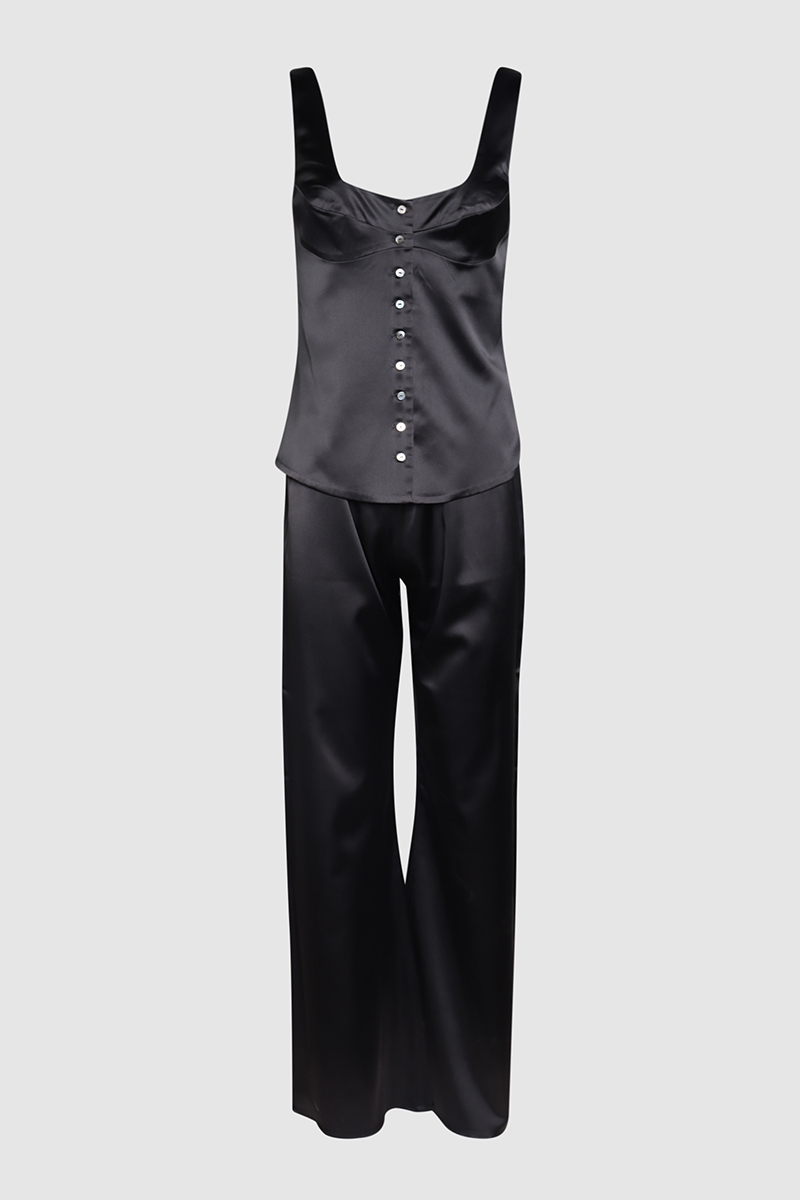 Button Down Vest & Pants