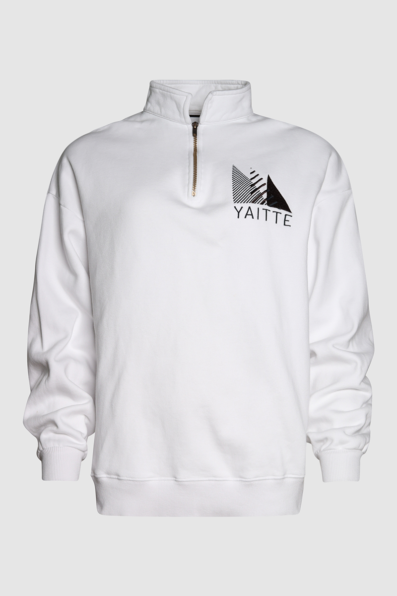 Crewneck Zip Sweater