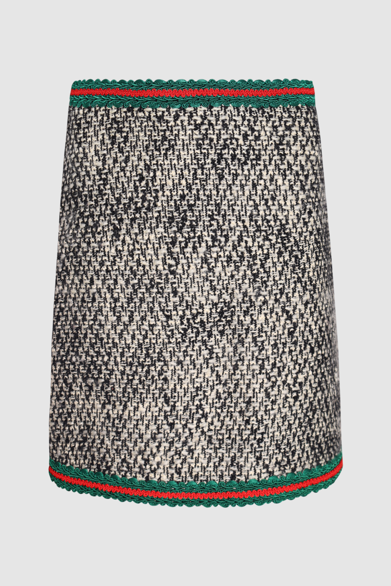 Tweed Mini Skirt