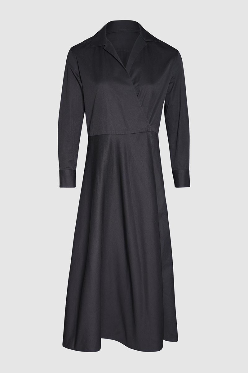 A-Line Wrap Dress