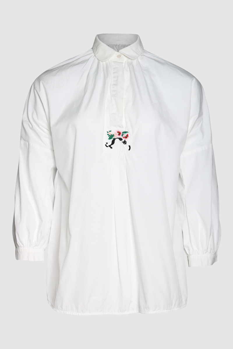 100% Cotton Embroidered Shirt