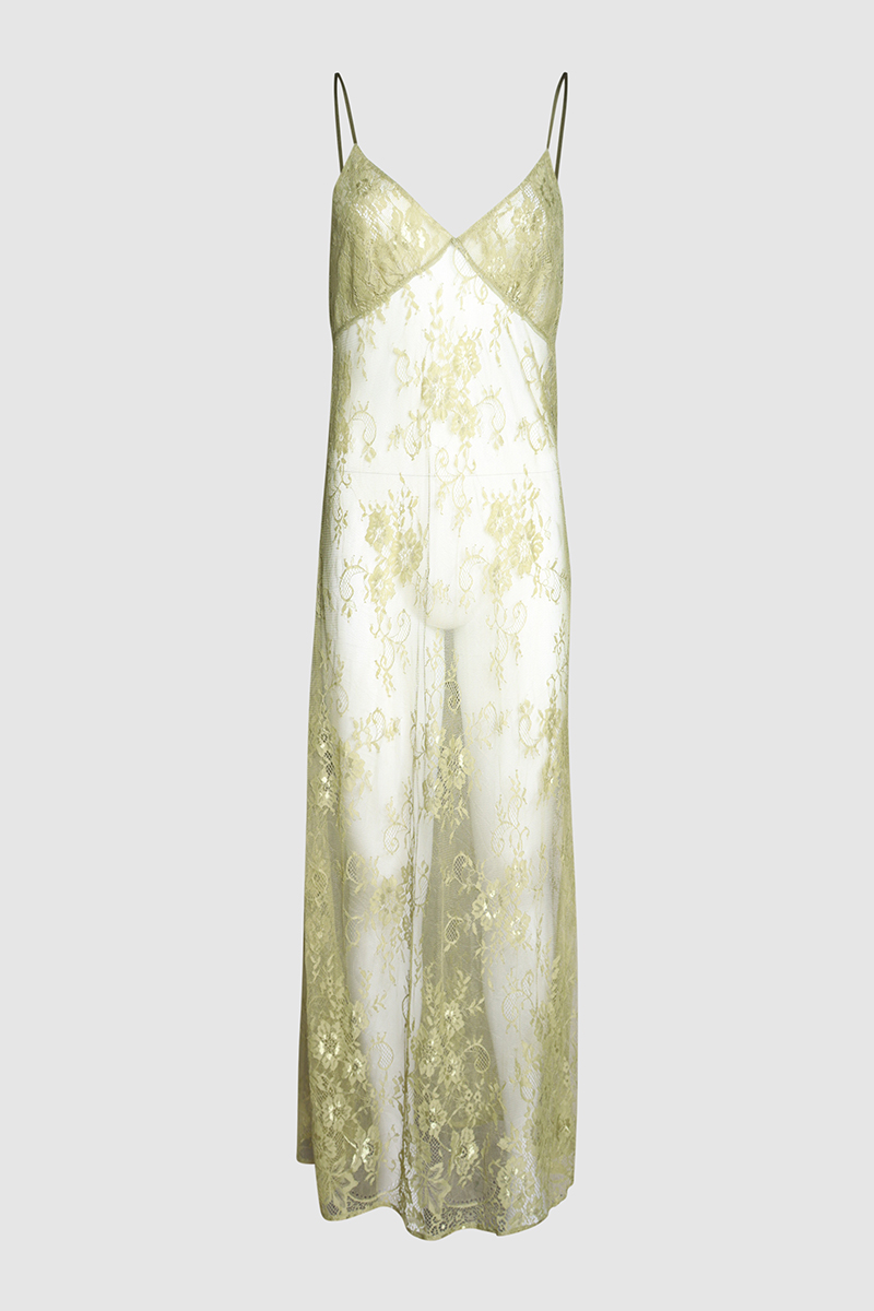 90s It Girl Lace Maxi