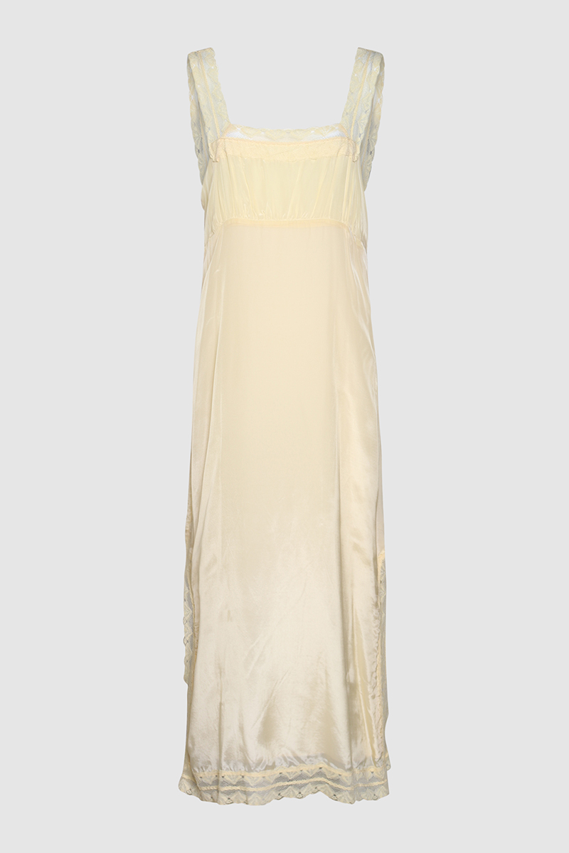 Lace Trim Slip Dress