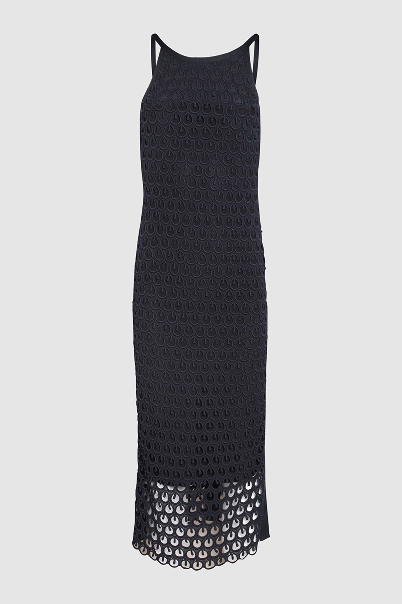 Lace Overlay Skip Dress