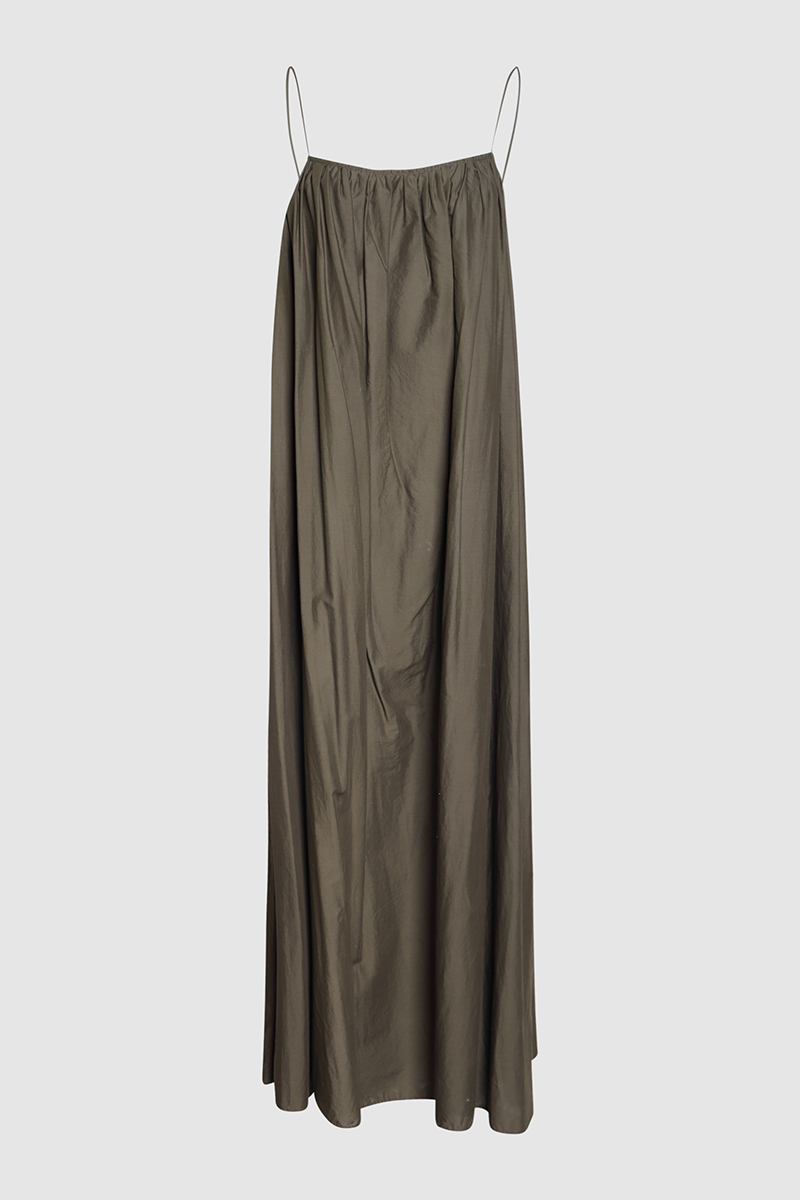 Voluminous Cotton Dress