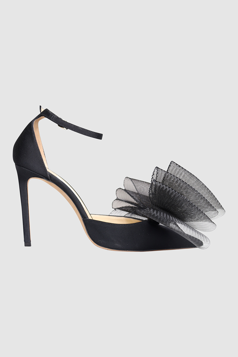 Averly 100 Bow Trimmed Pumps