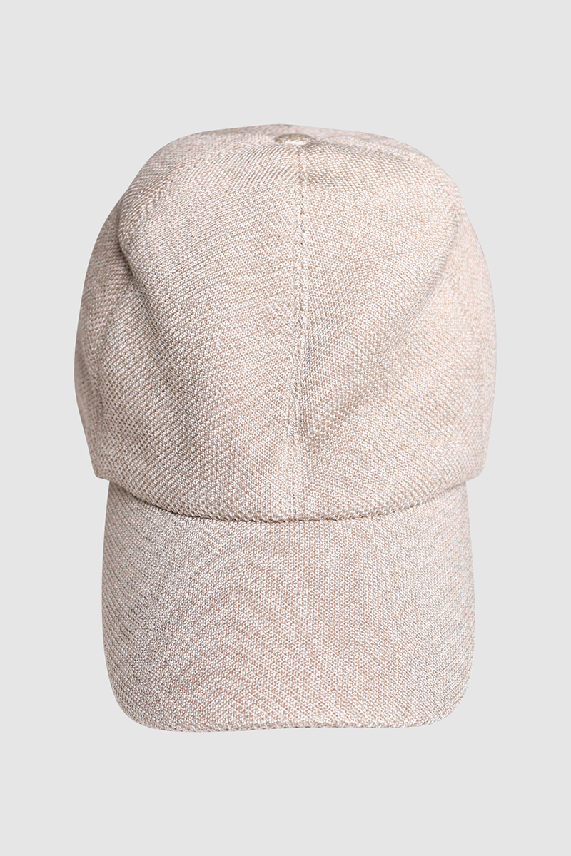 Caspian Silk-Pique Baseball Cap