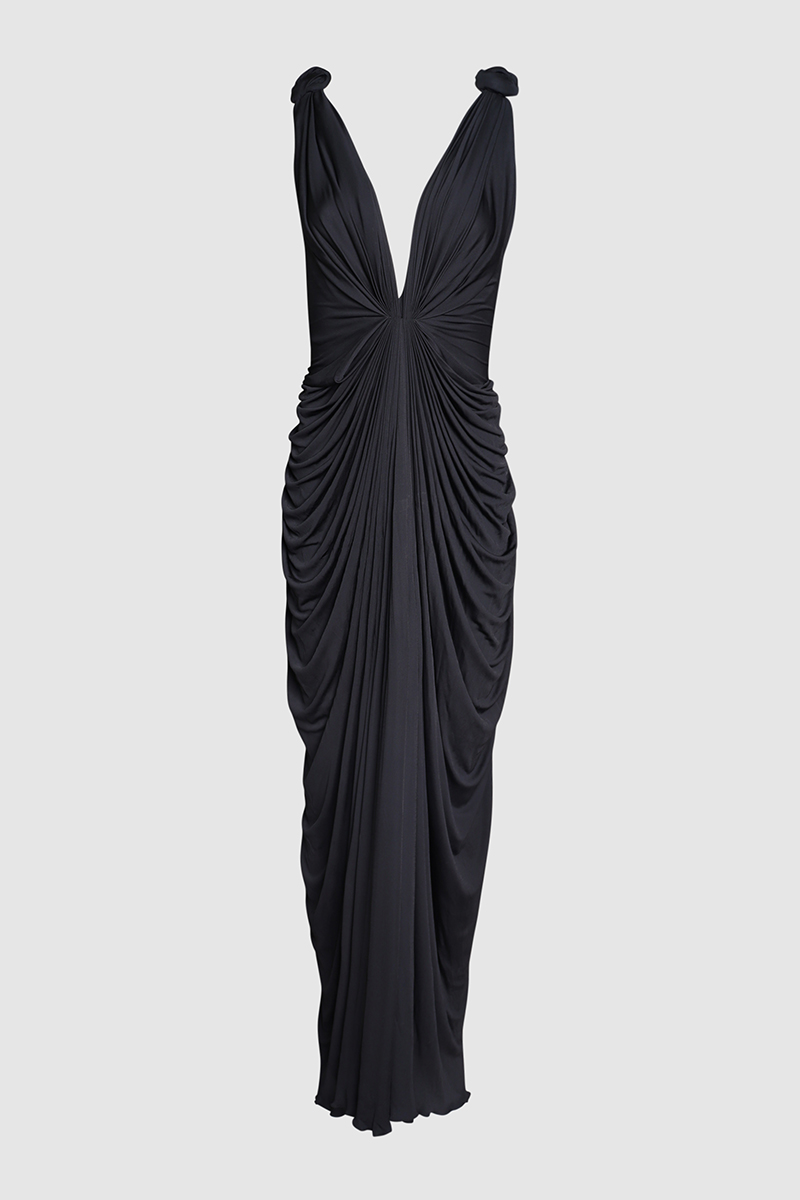 Empire Waist Gathered Gown
