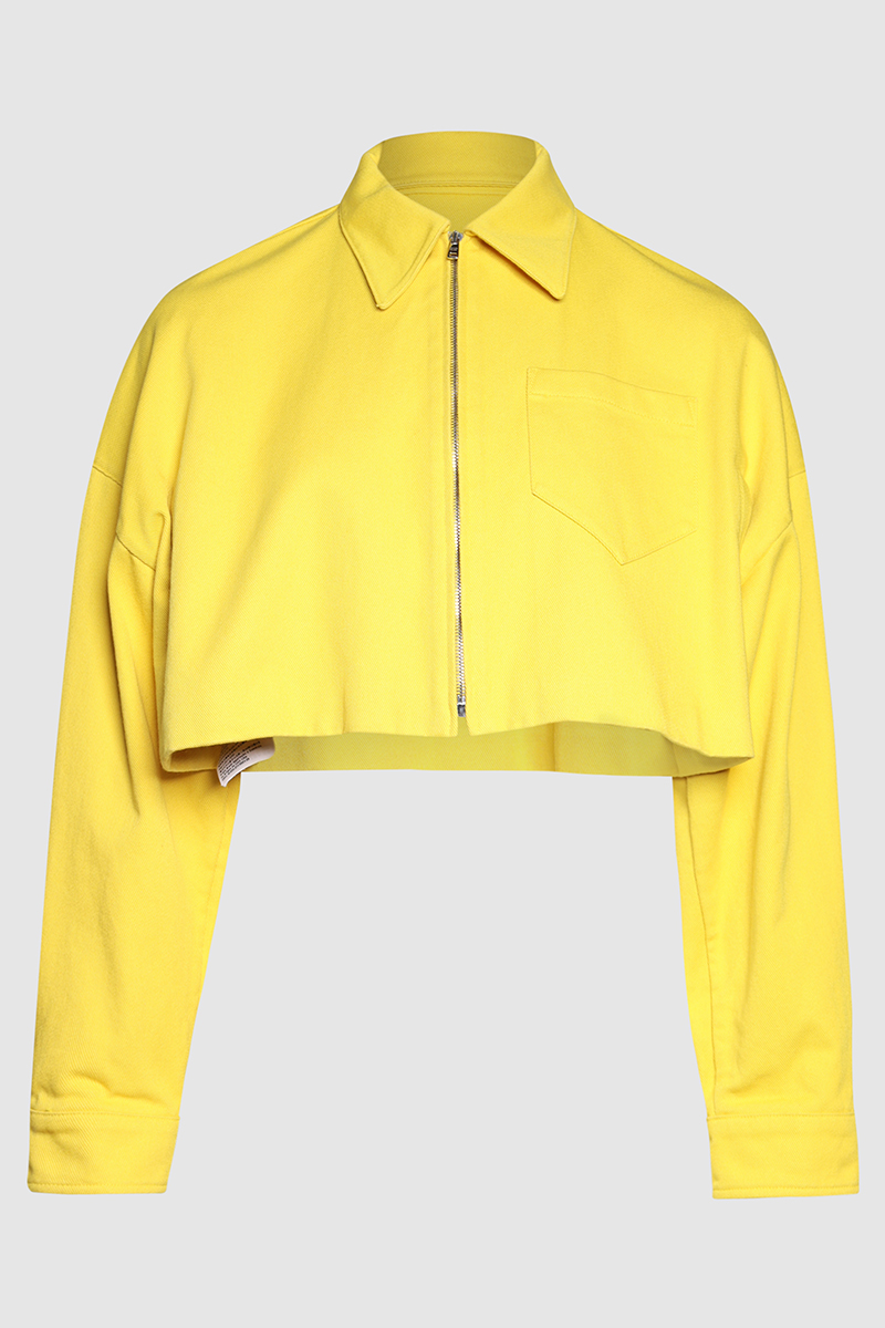 Cropped Denim Jacket