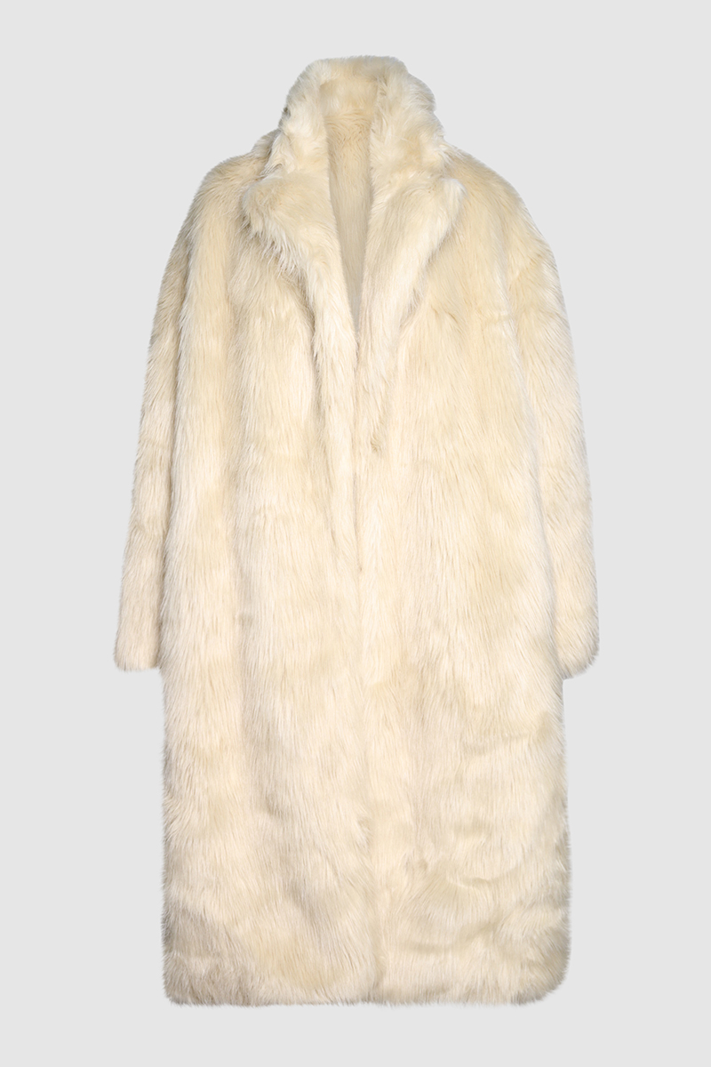 Wallis Oversized Grandpa Faux Fur Coat